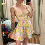 For Love & Lemons Emily Backless Mini Dress Photo 2