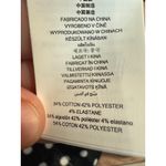 Michael Kors  Women Polka Dot Pants Black White Slim Fit Size M Cotton Blend Photo 3