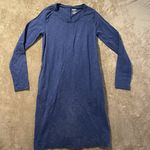 Duluth Trading Company Duluth Trading Dress Womens Size Small Long Sleeve Knit Pockets Casual Navy Blue Photo 0