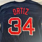 Majestic NWT  Red Sox David Ortiz 34 Shirsey T- Shirt, Navy, Size Medium Photo 10