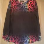 Lucky and Blessed  Multi Colored Leopard Top Photo 0