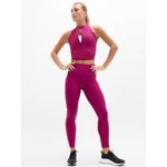 Athleta New XL Interval Stash High Rise 7/8 Legging X-Large Wildberry #821389 Photo 2