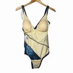MiracleSuit NWT  Off the Scales Oceanus Swimsuit 14 Blue Tummy Control One Piece Photo 10