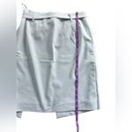 Amanda & Chelsea  Light Gray Pencil Skirt Photo 3