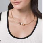 White House | Black Market WHBM Freshwater Pearl Floating Necklace Photo 1