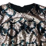Topshop  Dress Cold Shoulder Sequins Photo 2