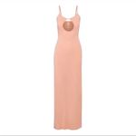 SKIMS  Keyhole Maxi Sleep Lounge Peach Dress Plus Size 2XL Women Photo 2