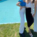 SheIn White Jeans Photo 3