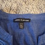 Cable & Gauge Blue tank top  Photo 1