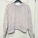 Free People Lavender  Twist Front Sweatshirt 🪻 Photo 4