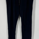Cotton Citizen  Black Front Seam Tapered Sweatpants Photo 0