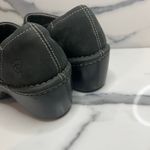 Ariat Wmns Brushed Black Leather Southlake Clogs Mules Sz 7.5 Boho Festival FLAW Photo 4