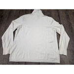 Talbots  Stretch Cream Ivory Turtleneck Sweater Pullover Thin XL Photo 3