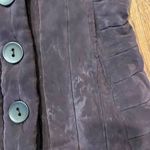 Habitat SALE  purple button front puffer vest Photo 1
