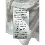 fab'rik  White Textured V-Neck Oversized Blouse Top High‎ Low Hem Boxy Dolman L Photo 4