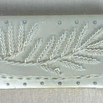 Vintage Beaded Handmade Clutch Evening Handbag Ivory Satin Formal Party‎ Bag White Photo 0