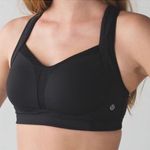 Lululemon Black Ta Ta Tamer High Intensity Workout Sports Luxtreme Bra 34C Photo 0