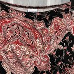 Lascana Size 4 Strapless Paisley Maxi Dress Black Photo 4