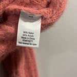 SO  pink v-neck button down fuzzy cardigan Photo 5