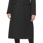 Karl Lagerfeld Black Wool coat size L Photo 0