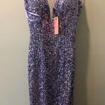 Jovani Purple Prom Dress Sparkly Photo 1