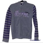 Disney  Parks The Nightmare XL juniors gray purple black white zip hooded jacket Photo 10
