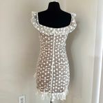 Majorelle REVOLVE MAJORALLE Bandit Rushed Polka Dot
Ruffed Dress Size Medium Photo 4