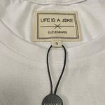 Eleven Paris NWT  Men's Life Is A Joke "Jesus Loves Wolves” Slim T-Shirt- featuring   Guns & Roses Photo 3