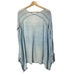 Free People  Light Blue Pacific Thermal Long Sleeve S Photo 2