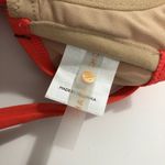 Shade & Shore Ruffle Tie Straps Underwire Molded Cups Coral Orange 32C Photo 2