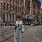 ZARA  Blue Floral Maxi Dress bohemian boho floral printed flowy  Photo 5