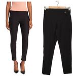 T Tahari New Pull On Pants Slacks Stretchy Ankle Invisible Zipper Black S Photo 2