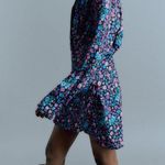 ZARA  | Floral Long Sleeve Dress Photo 2