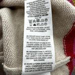 Boden Morton Hoodie Cashmere Wool Sweatshirt Knit Rainbow Stripe Ribbed Beige 10 Photo 4