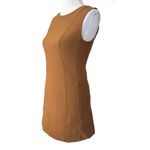 Theory Short Dress Size 0 Sheath Sleeveless Minimalist Chic Office Neutral Photo 3