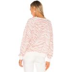Rails  Theo Sweatshirt in Blush Tiger Print Size Small Photo 1