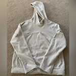 Nike Fleece Hoodie Sweatshirt Pullover Fuzzy Super Soft Beige Cream Size M Photo 1