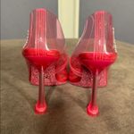 Barbie x ALDO Barbiestessy Collection Pink Translucent Pointed Toe Pumps 6.5 NEW Photo 12