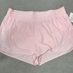 Lululemon Hotty Hot High Rise Athletic Shorts Strawberry Milkshake Pink 12 NWT Photo 4