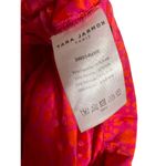 Tara Jarmon Rozenn Pink Heart Collared Shirt Short Sleeve Midi Dress Size 10 Photo 12