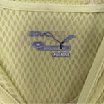 Saucony 🦋  Neon Yellow Green Lighweight Hooded Long Sleeve Athletic Top Medium Photo 2