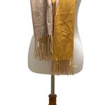 Boutique Cashmere 2 Tone Blanket Scarf Yellow One Size Photo 3