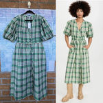 Derek Lam 10 Crosby Tiana Belted Wrap NWT
Dress size 12 Green Photo 1