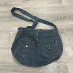 Y2K Denim Jean Purse Blue Photo 3