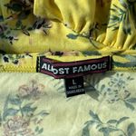 Almost Famous  Floral Halter Crop Top Photo 2