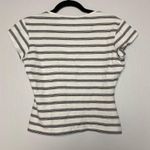 Vintage scoop neck striped crop tee Multiple Size M Photo 1