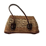 Brighton  BASKET WEAVE HANDBAG 7.5X4X12‎ Photo 5