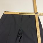 Theory  Pants Womens Size 8 Ines Tailor Black Wool Blend Dress Trouser Photo 8