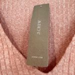 J Crew Puff Sleeve Ribbed Sweater Women's Small Coral Preppy Classic Career Pink Photo 3