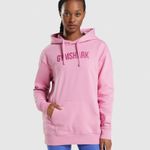 Gymshark  Apollo oversized hoodie sorbet pink size medium  Photo 0
